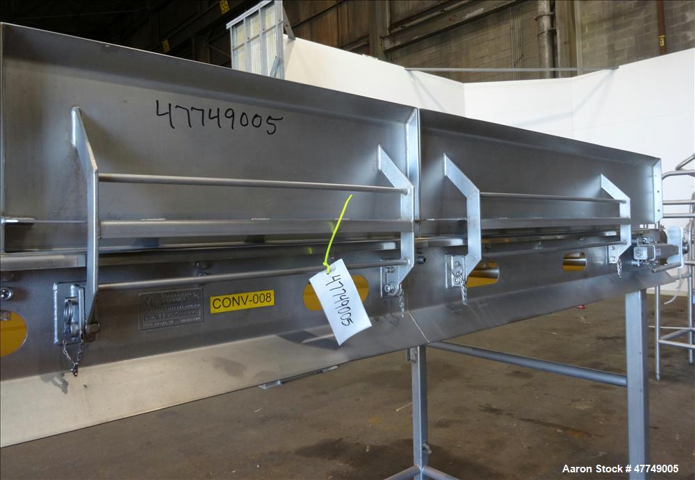 Used Marchant Schmidt Rubber Belt Conveyor.