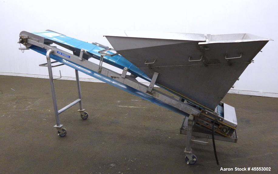 Used Stainless Steel Phenix Equipment Co. Belt Conveyor