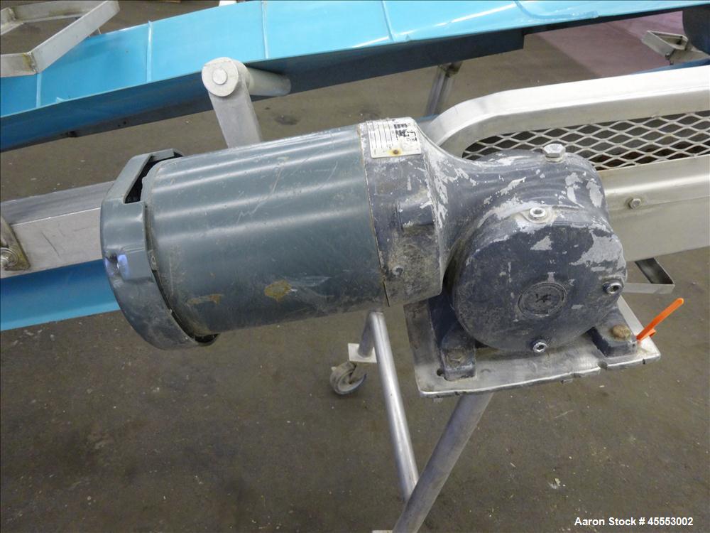 Used Stainless Steel Phenix Equipment Co. Belt Conveyor
