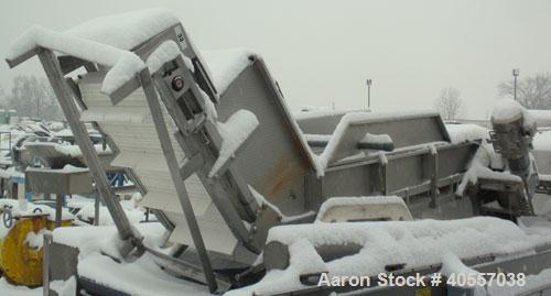Used Stainless Steel Vertical "Z" Shaped Conveyor