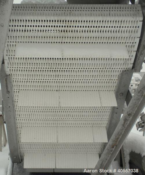 Used Stainless Steel Vertical "Z" Shaped Conveyor
