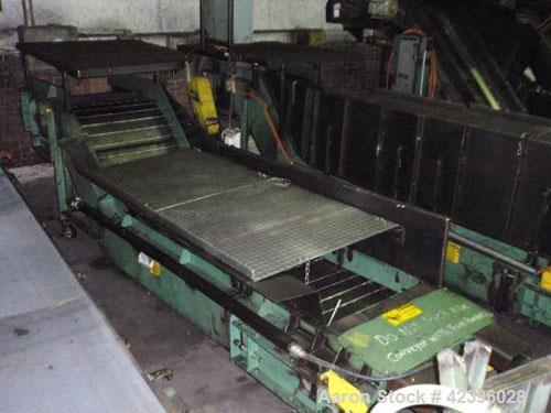 Used Z Style Metal Cleated Belt Conveyor