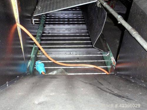 Used Z Style Metal Cleated Belt Conveyor