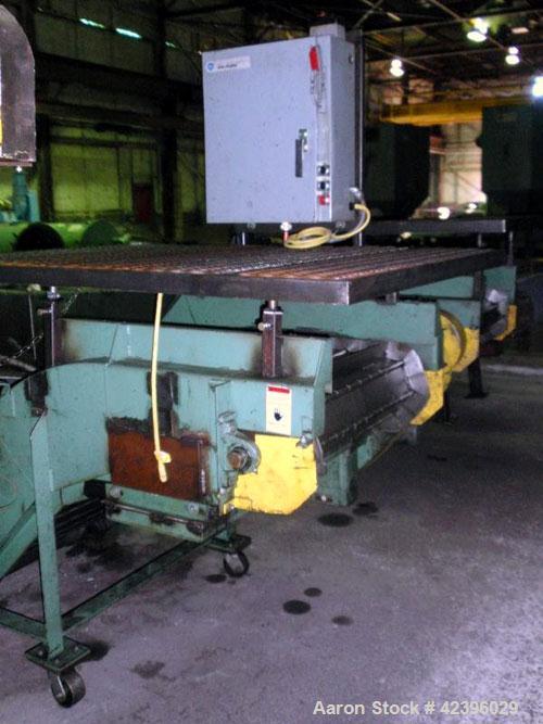 Used Z Style Metal Cleated Belt Conveyor