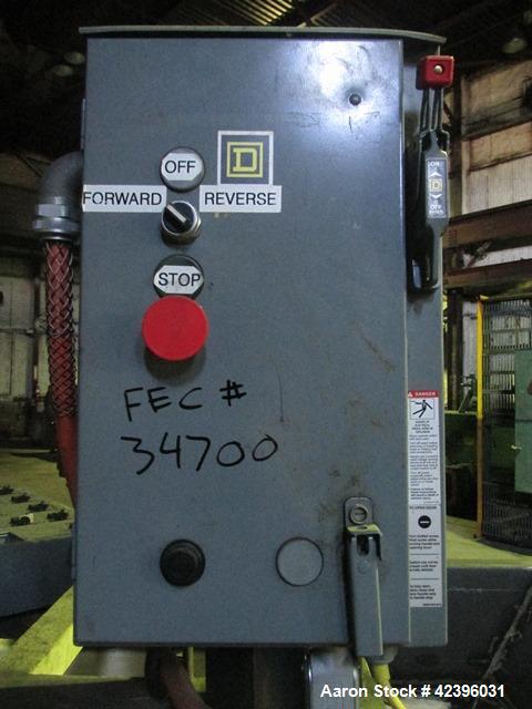 Used Transcon Z Style Metal Cleated Belt Conveyor