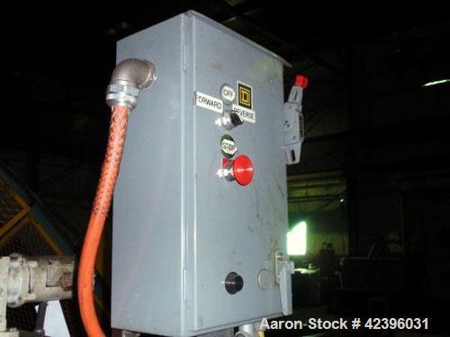 Used Transcon Z Style Metal Cleated Belt Conveyor