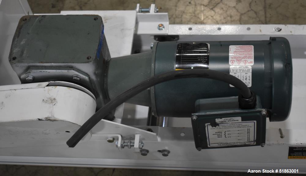 Used Hytrol Belt Conveyor – 10" Wide x 518" Long | 5 Sections | .5 HP Motor | Carbon Steel Frame on Casters