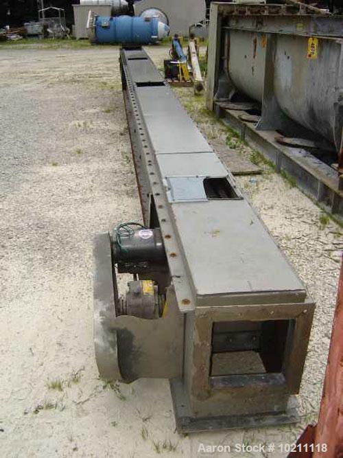 Used-9" X 28' Flexwall Belt Conveyor Manufactured by TWG Machine Inc, Honeoye NY. Conveyor sidewall is 2" tall. Intermediate...