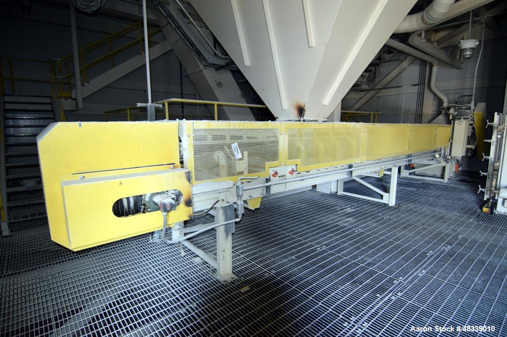 Used Trio Engineered Products Belt Conveyor. Approximate 24" wide x 336" long.