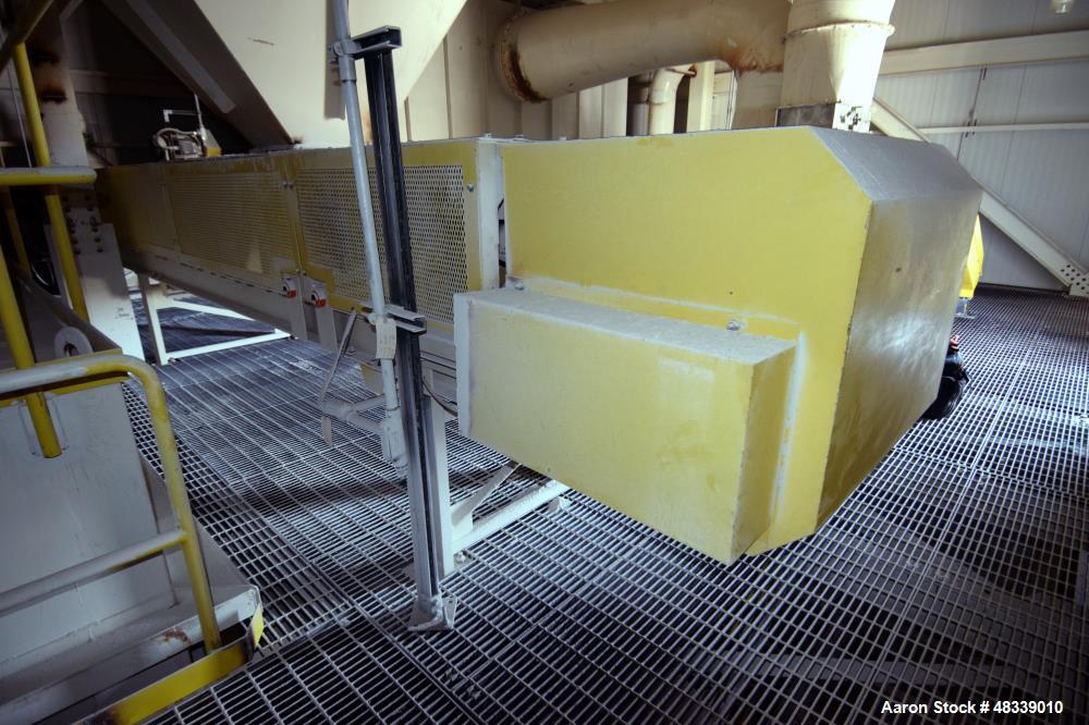 Used Trio Engineered Products Belt Conveyor. Approximate 24" wide x 336" long.