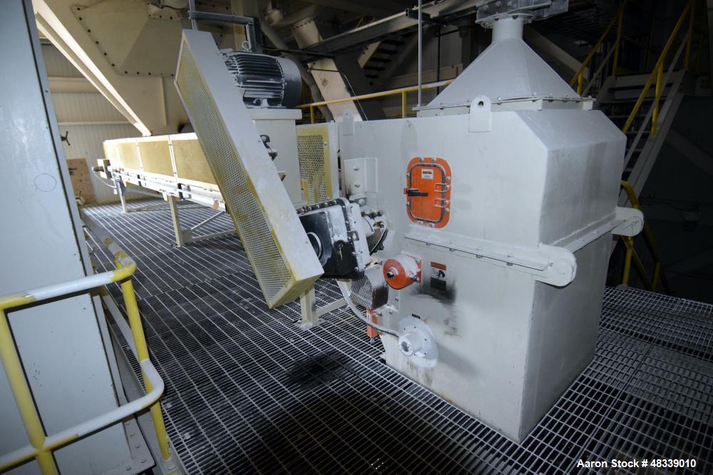 Used Trio Engineered Products Belt Conveyor. Approximate 24" wide x 336" long.