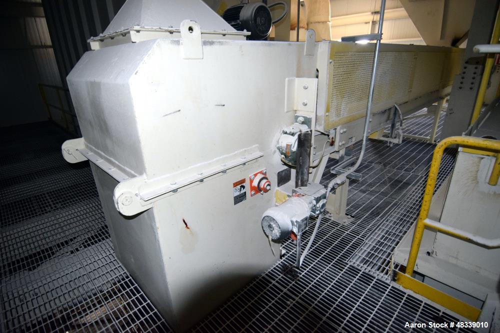 Used Trio Engineered Products Belt Conveyor. Approximate 24" wide x 336" long.
