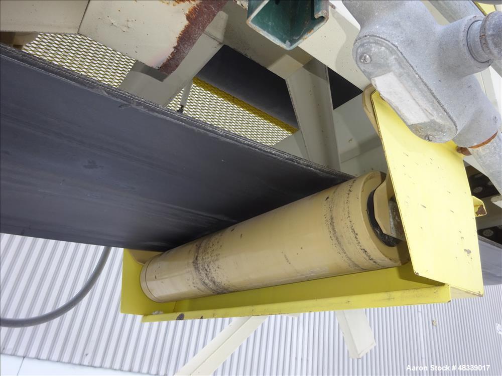 Used Trio Engineered Products Belt Conveyor. Approximate 24" wide x 575" long, rated 700 tons per hour. Driven by a 20hp motor.
