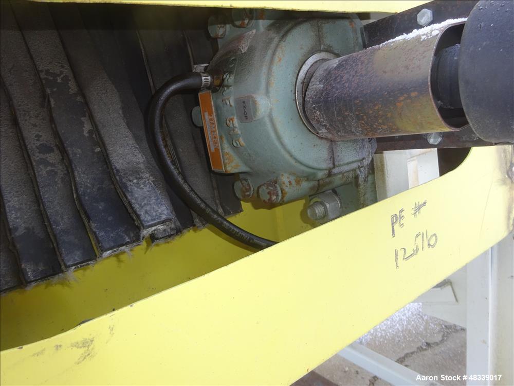 Used Trio Engineered Products Belt Conveyor. Approximate 24" wide x 575" long, rated 700 tons per hour. Driven by a 20hp motor.