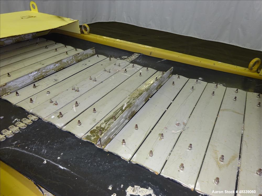 Used Trio Engineered Products Over The Belt Magnet Collector Belt Conveyor. Approximate 30" wide x 80" long with 24" x 2" deep trough. Driven by a 5hp, 3/60/230-460/1745 rpm motor with reducer, no ra...