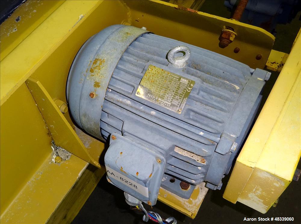 Used Trio Engineered Products Over The Belt Magnet Collector Belt Conveyor. Approximate 30" wide x 80" long with 24" x 2" deep trough. Driven by a 5hp, 3/60/230-460/1745 rpm motor with reducer, no ra...