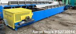Used- Wirtz 240" long x 28" wide conveyor. Driven by a 1hp 3/60/230/460v 1751rpm motor through a reducer. Serial# 4319-BRS-4...