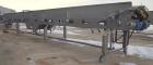 Used Heat and Control Deoiler Belt Conveyor, Model CV-BT-PL, 304 stainless steel. 18