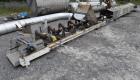 Used OFI Custom Metal Fabrication Rubber Belt Conveyor. Approximate 24