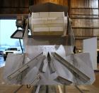 Used Incline Conveyor, 304 Stainless Steel.