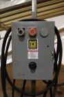 Used Incline Conveyor, 304 Stainless Steel.