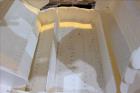 Used Incline Conveyor, 304 Stainless Steel.