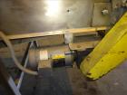 Used Incline 304 stainless steel conveyor, approximate 180