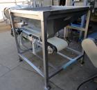 Used Belt infeed conveyor measuring 11
