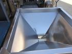 Used Belt infeed conveyor measuring 11