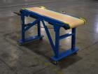 Industrial Belt Conveyor - 17” Wide, 1750 RPM Leeson DC Motor, Carbon Steel Frame