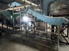 Used-Dynamic Conveyor Corp DynaClean Sanitary Vertical Incline Conveyor