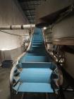 Used-Dynamic Conveyor Corp DynaClean Sanitary Vertical Incline Conveyor