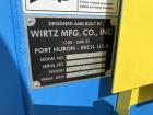 Wirtz Mfg Battery Recycling Systems Belt Conveyor