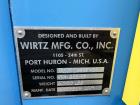 Wirtz Mfg Battery Recycling Systems Conveyor