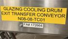 Used Rubber Belt Inclined Conveyor. Pleated belt approximate 23