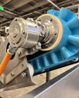 Used Rubber Belt Inclined Conveyor. Pleated belt approximate 23