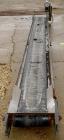 USED: Belt conveyor, 304 stainless steel frame. Rubber belt 15
