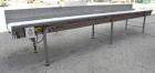 Used Bunting Magnetics Belt Conveyor, Model SC130-00-18. Plastic belt 29-1/2