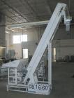 USED: FMC Syntron incline belt conveyor/elevator, model BE-10-6-B, carbon steel. 12