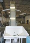 USED: FMC Syntron incline belt conveyor/elevator, model BE-10-6-B, carbon steel. 12