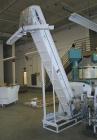 USED: FMC Syntron incline belt conveyor/elevator, model BE-10-6-B, carbon steel. 12