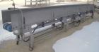 Used Heat and Control Deoiler Belt Conveyor, Model CV-BT-PL, 304 Stainless Steel. 18