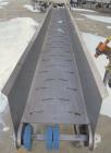 Used Heat and Control Deoiler Belt Conveyor, Model CV-BT-PL, 304 Stainless Steel. 18