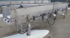 Used Heat And Control Deoiler Belt Conveyor, Model CV-BT-PL, 304 Stainless Steel. 18