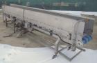 Used Heat And Control Deoiler Belt Conveyor, Model CV-BT-PL, 304 Stainless Steel. 18