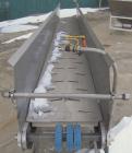 Used Heat And Control Deoiler Belt Conveyor, Model CV-BT-PL, 304 Stainless Steel. 18