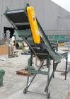 Used Hytrol Inclined Belt Conveyor, carbon steel. 18