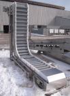 Unused- Key Technology Intralox Belt Conveyor, Model 435561, 304 stainless steel. Plastic belt with 4