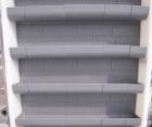 Unused- Key Technology Intralox Belt Conveyor, Model 435561, 304 stainless steel. Plastic belt with 4