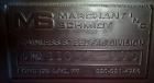 Used Marchant Schmidt Rubber Belt Conveyor.